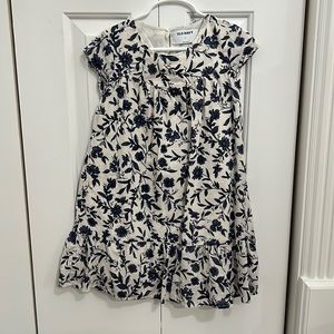 Adorable Old Navy Dress EUC, Navy Floral Design size 5t